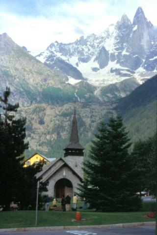 The Church at La Praz