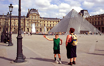 At the Louvre